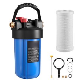 RV Water Filtration System, Drinking Water Filter System with Replaceable Cartridge for Campers, Remove Sediments, Chlorine, Bad Tastes, Odors