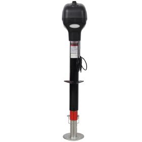 3500lbs Electric Power Tongue Jack for RV Trailer & Camper w/waterproof cover 12V DC